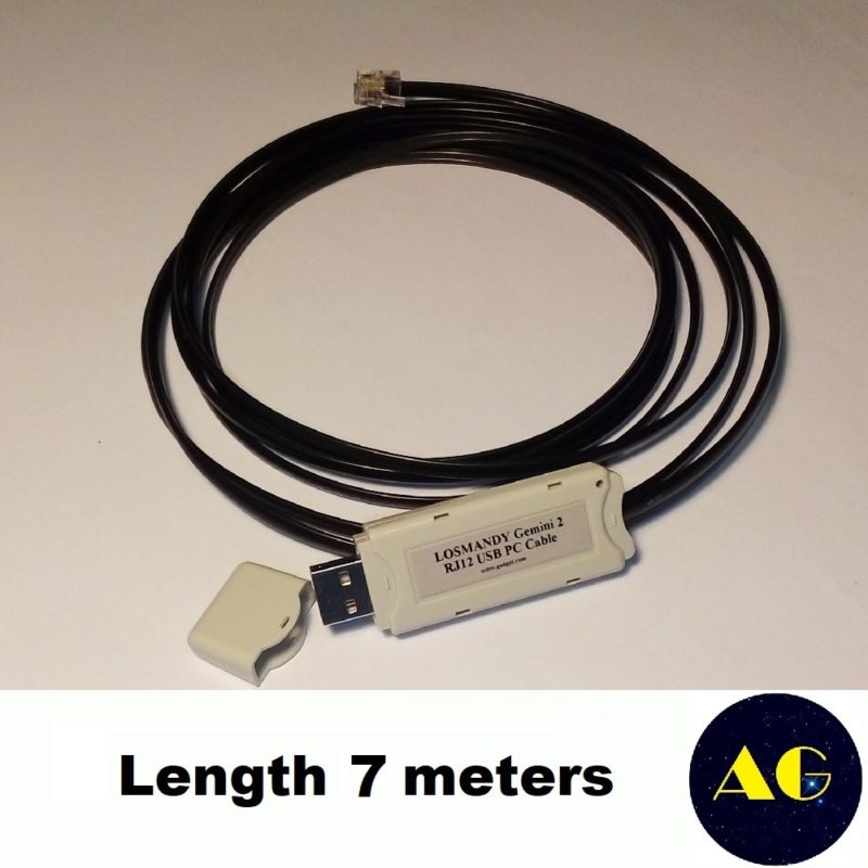 EQDirDB9 EQDir USB PC Interface Cable 3m for EQ6, NEQ6 SkyWatcher and